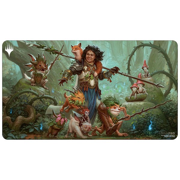 Playmat: MTG Wilds of Eldraine - Ellivere of the Wild Court - The Fourth Place