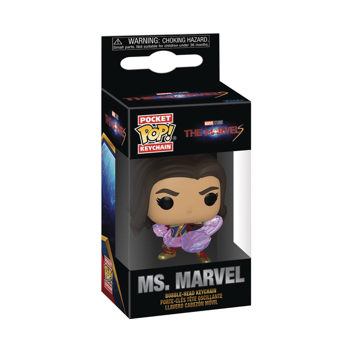 Pocket Pop! Keychain: The Marvels: Ms. Marvel - The Fourth Place