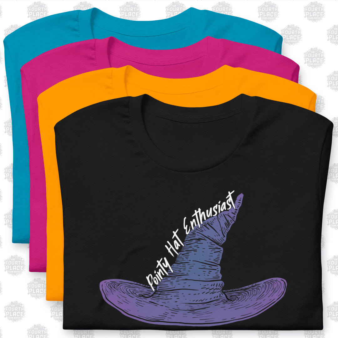 Pointy Hat Enthusiast (2021) T-Shirt - The Fourth Place