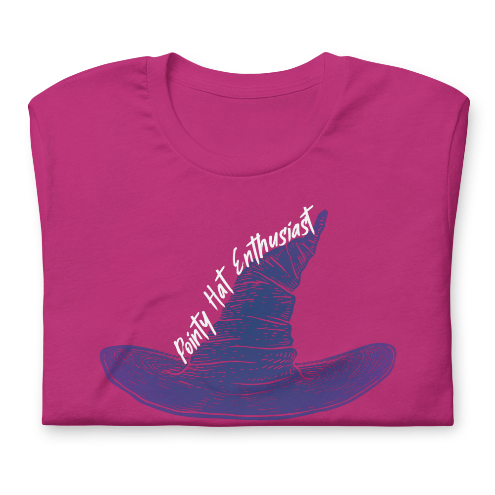 Pointy Hat Enthusiast (2021) T-Shirt - The Fourth Place