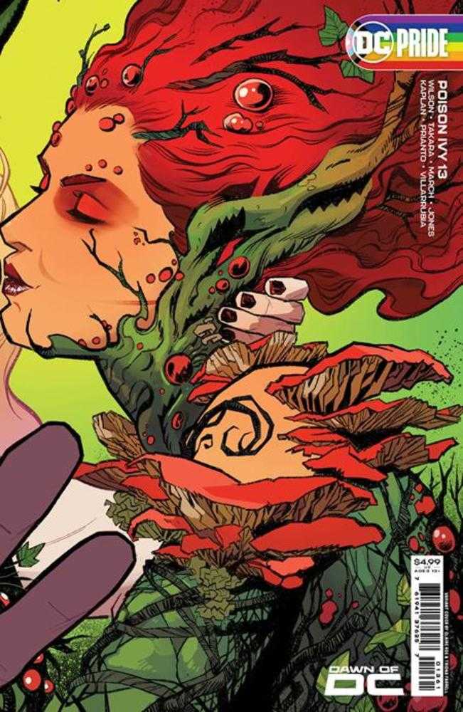 Poison Ivy #13 Cover D Claire Roe DC Pride Connecting Poison Ivy Card Stock Variant (1 Of 2) - The Fourth Place