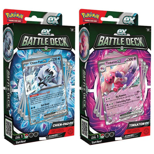 Pokémon ex Battle Deck: Tinkaton ex or Chien-Pao ex (1 of 2) - The Fourth Place