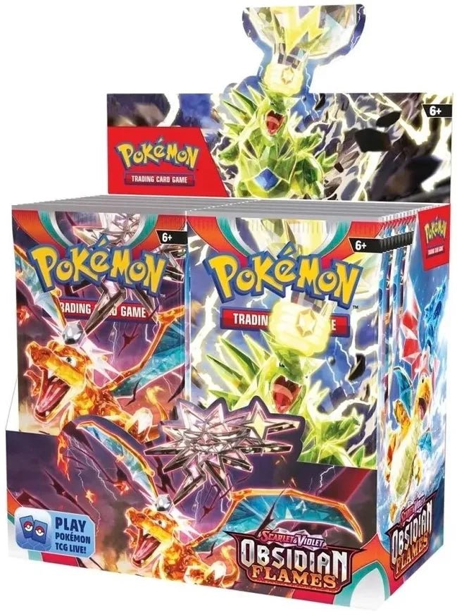 Pokémon Obsidian Flames Booster display box (SV03) - The Fourth Place