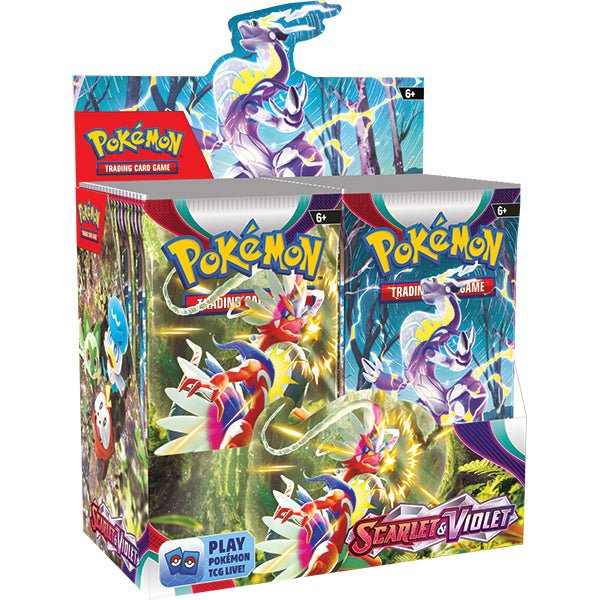 Pokémon Scarlet & Violet Booster display box - The Fourth Place
