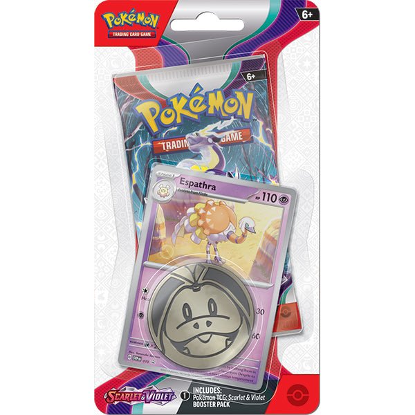 Pokémon TCG: Scarlet & Violet 01 - Blister Pack (Spidops or Espathra) - The Fourth Place