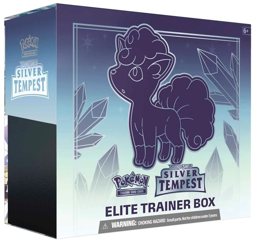 Pokemon TCG: Sword & Shield - Silver Tempest Elite Trainer Box - The Fourth Place