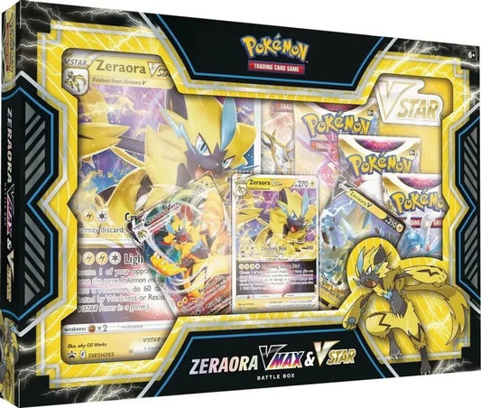 Pokemon TCG Zeraora VMax & VStar Battle Box - The Fourth Place