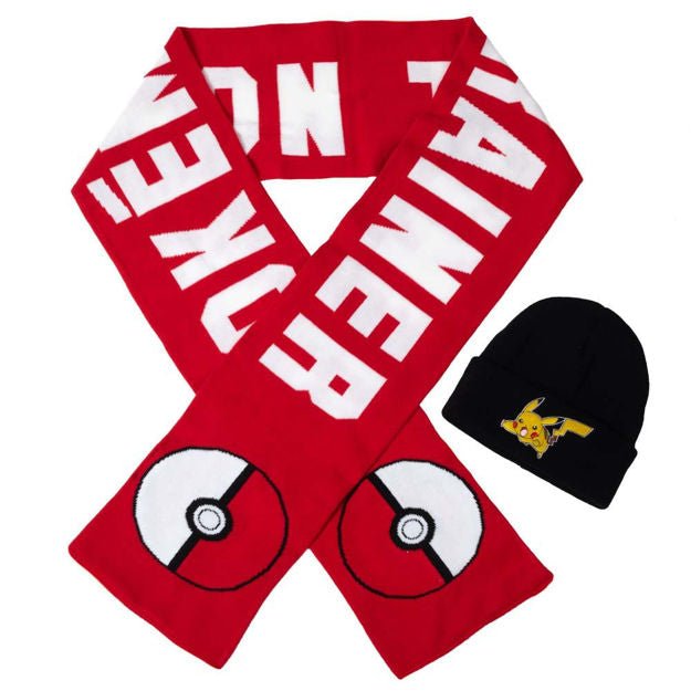 Pokemon Trainer Beanie & Scarf Combo - The Fourth Place