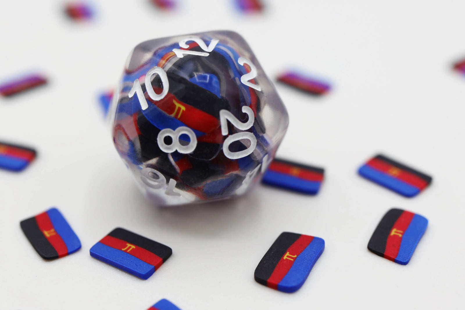 Polyamorous Flag RPG Dice Set - The Fourth Place