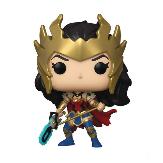 Pop Heroes DC Death Metal Wonder Woman Previews Exclusive Vinyl Figure W/Chase (C - The Fourth Place