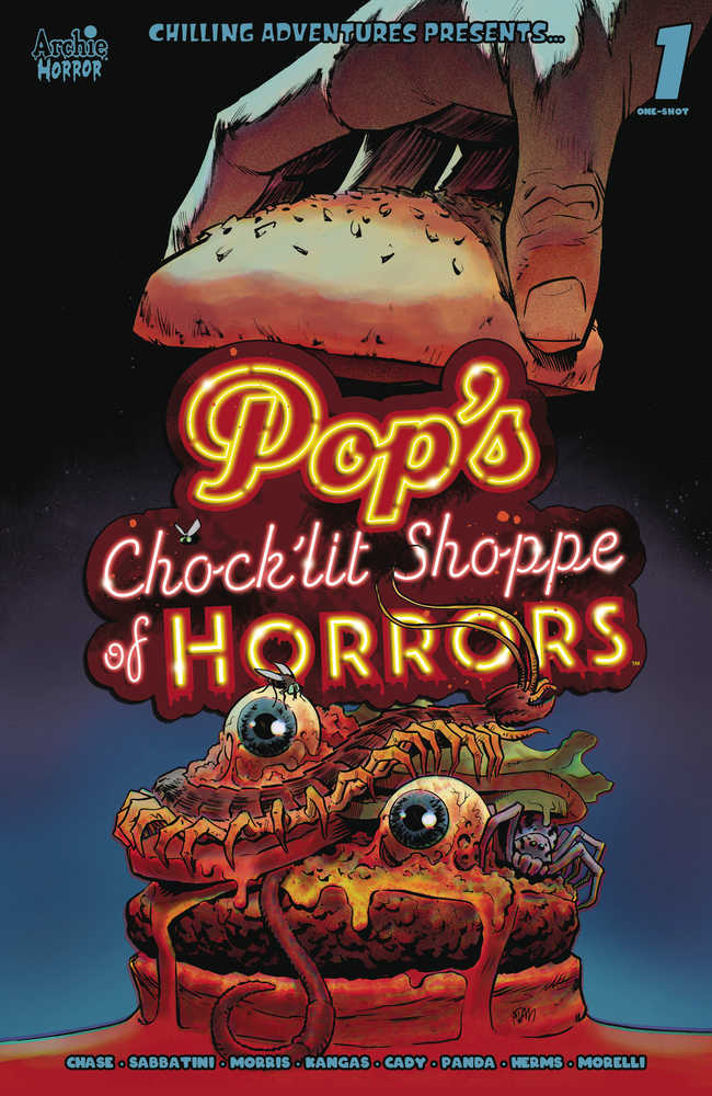 Pops Chocklit Shoppe Of Horrors One Shot Cover A Gorham - The Fourth Place