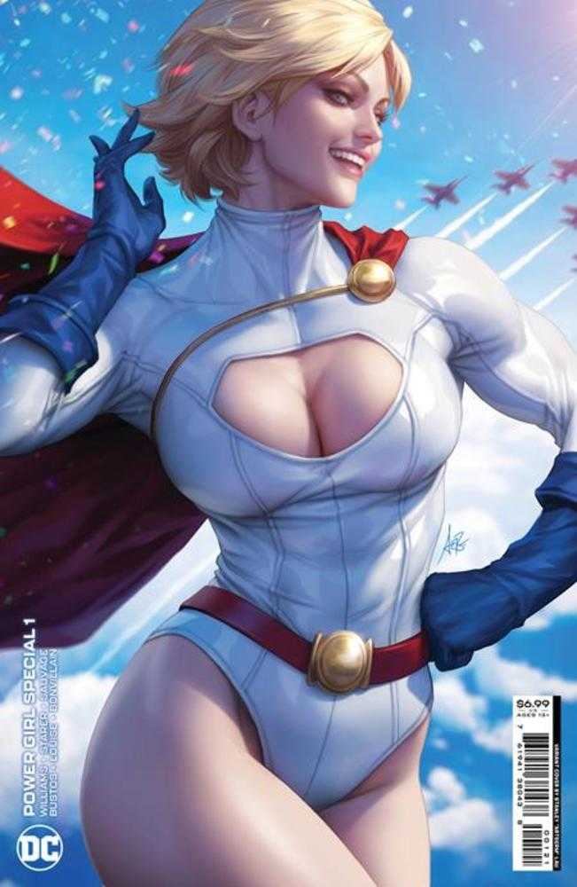 Power Girl Special #1 (One Shot) Cover B Stanley Artgerm Lau Card Stock Variant - The Fourth Place