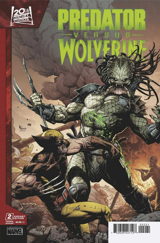 Predator vs. Wolverine 2 Gary Frank Variant - The Fourth Place
