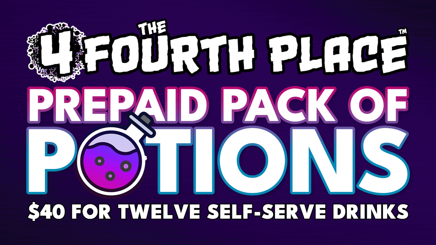 Prepaid Pack of Potions (Preorder) - The Fourth Place