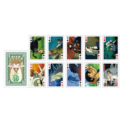 Princess Mononoke Scenes Playing Cards - The Fourth Place