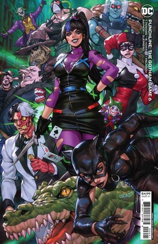 Punchline The Gotham Game #6 (Of 6) Cover B Derrick Chew Card Stock Variant - The Fourth Place