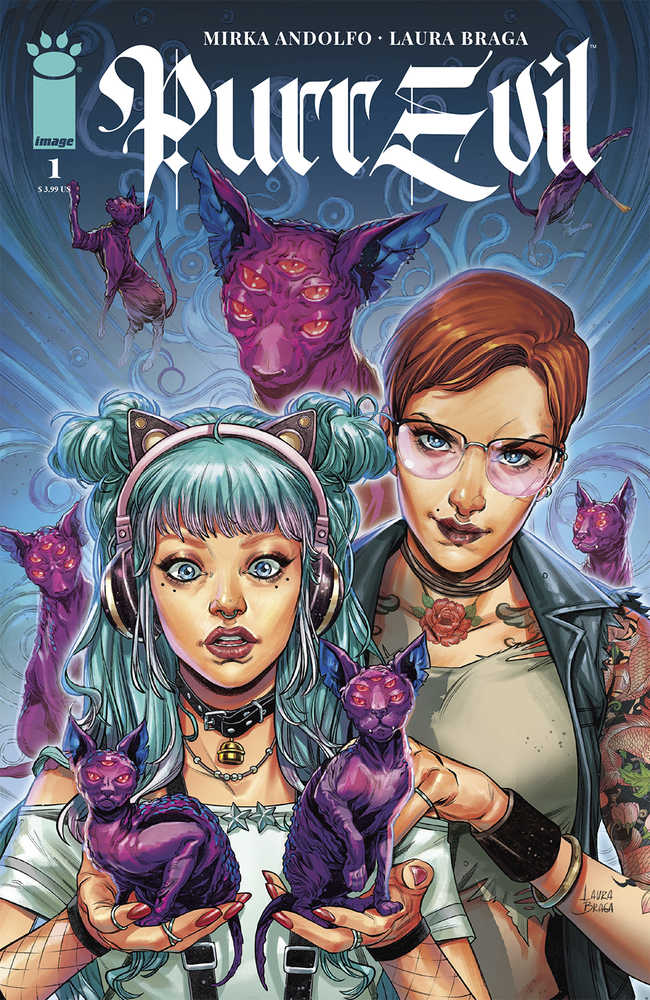 Purr Evil #1 (Of 6) Cover A Braga (Mature) - The Fourth Place