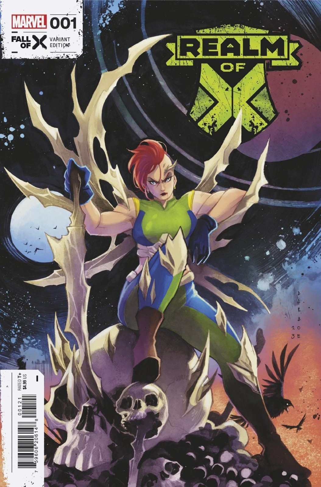 Realm Of X 1 Karen Darboe Variant [Fall] - The Fourth Place