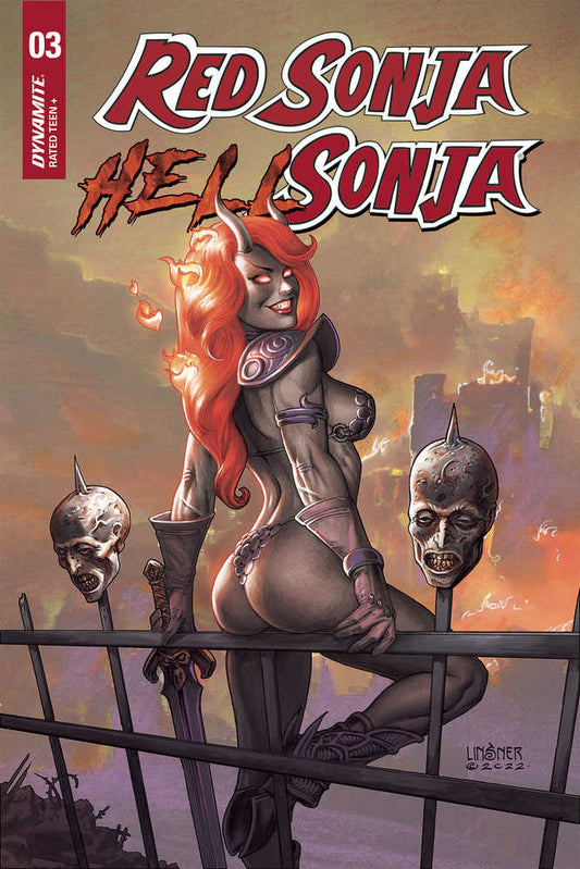 Red Sonja Hell Sonja #3 Cover A Linsner - The Fourth Place