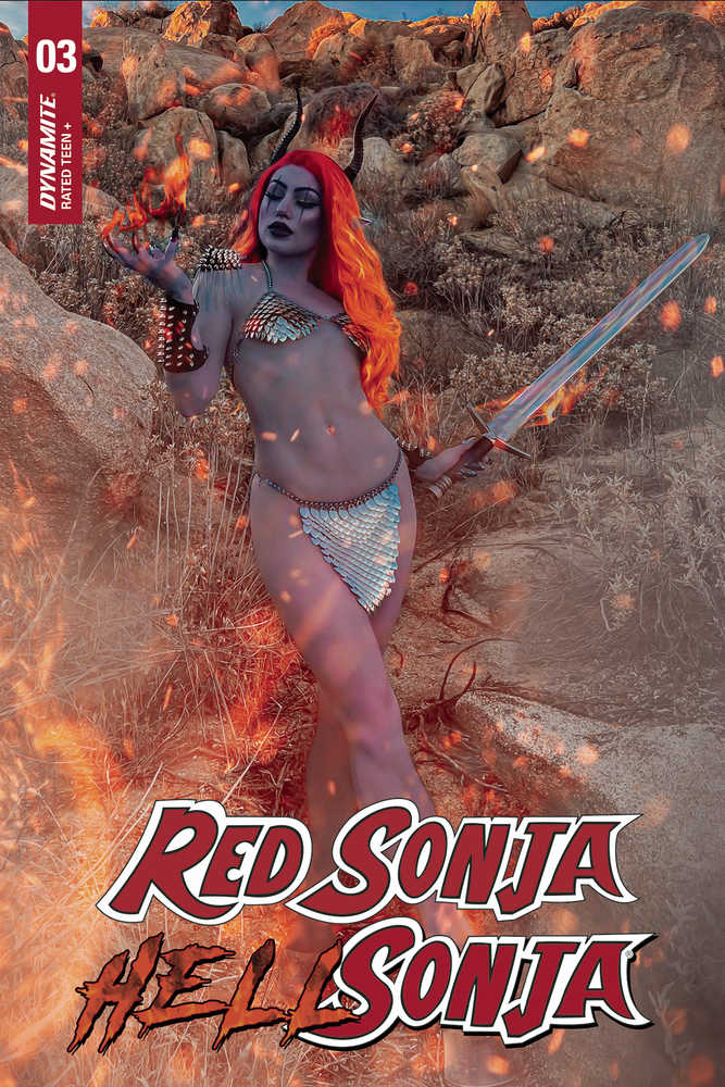 Red Sonja Hell Sonja #3 Cover E Cosplay - The Fourth Place