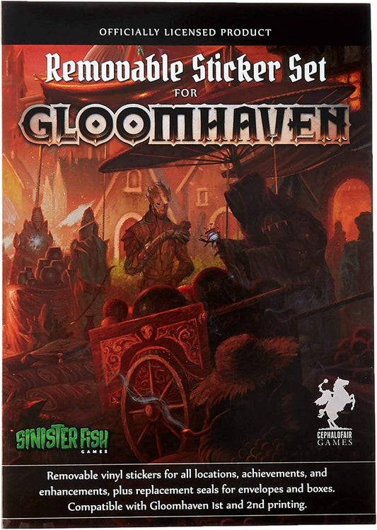 Removable Sticker Set for Gloomhaven - The Fourth Place