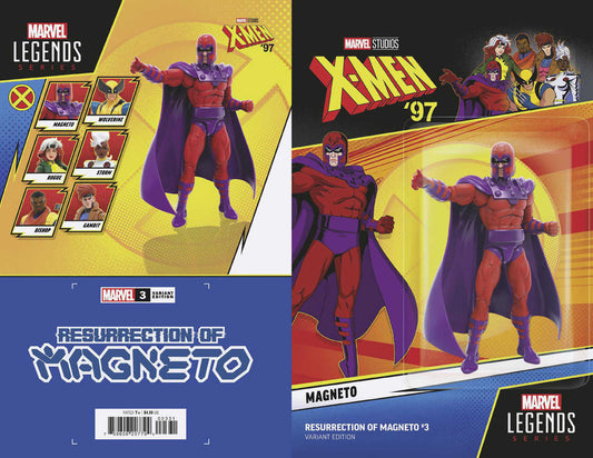 Resurrection Of Magneto #3 X-Men 97 Magneto Action Figure Variant [Fhx] - The Fourth Place
