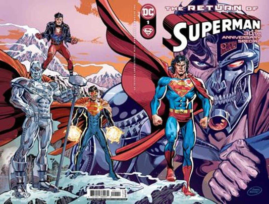 Return Of Superman 30th Anniversary Special #1 (One Shot) Cover A Dan Jurgens Wraparound - The Fourth Place