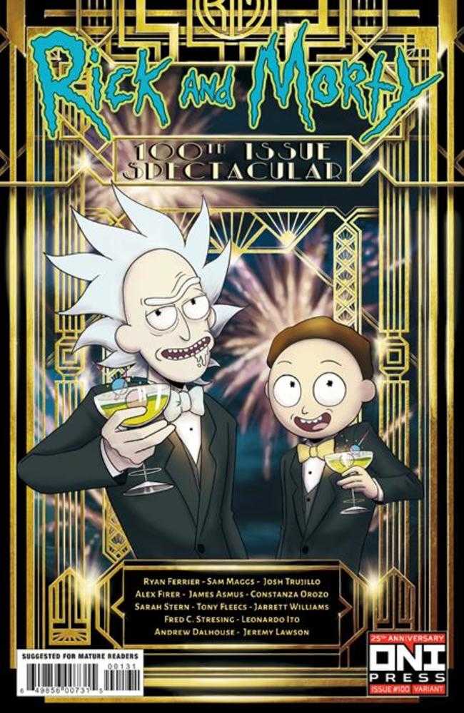 Rick And Morty #100 Cover C Julieta Colas Variant - The Fourth Place