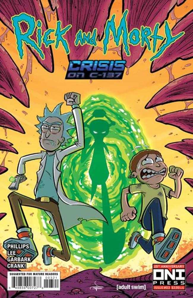 Rick And Morty Crisis On C 137 #3 (Of 4) Cover B Julien Pare Sorel Variant - The Fourth Place