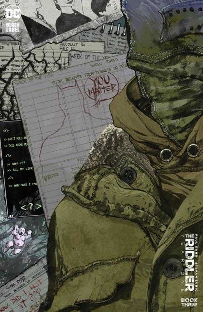 Riddler Year One #3 (Of 6) Cover B Stevan Subic Variant (Mature) - The Fourth Place