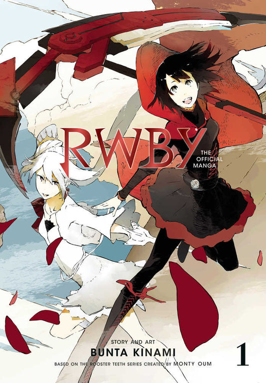 Rwby Official Manga Graphic Novel Volume 01 Beacon Arc - The Fourth Place