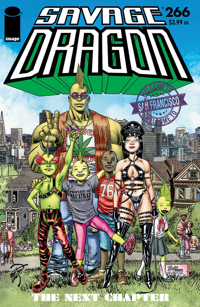 Savage Dragon #266 Cover A Larsen (Mature) - The Fourth Place