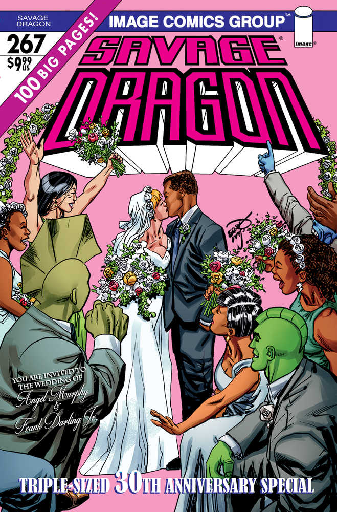 Savage Dragon #267 Cover B Retro 70s Trade Dress (Mature) Variant Previously Focd On 12/4 - The Fourth Place