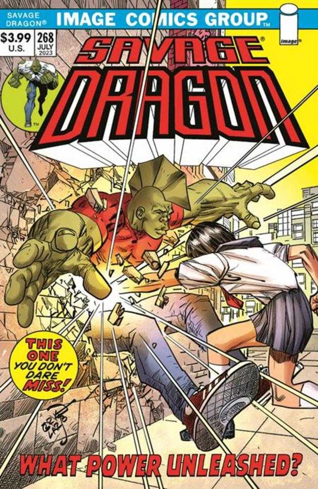 Savage Dragon #268 Cover B Erik Larsen Retro 70s Trade Dress Variant (Mature) - The Fourth Place