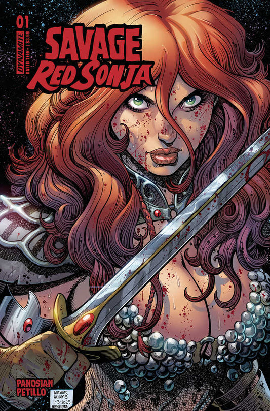 Savage Red Sonja #1 Cover C Adams - The Fourth Place