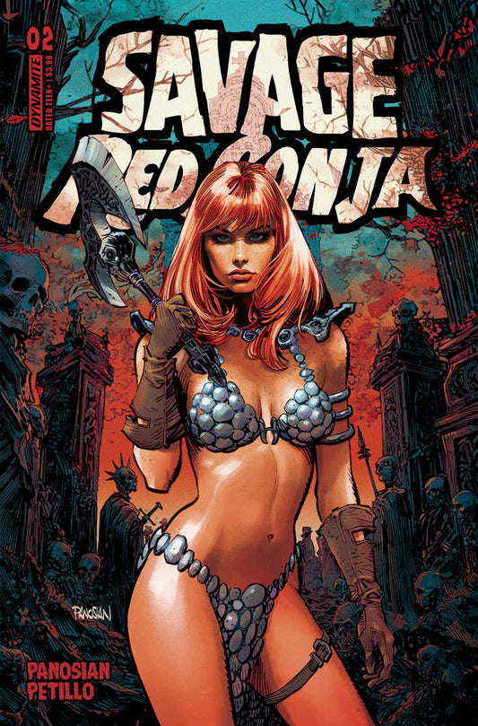 Savage Red Sonja #2 Cover A Panosian - The Fourth Place