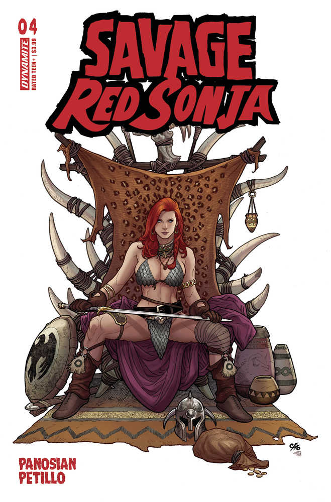 Savage Red Sonja #4 Cover B Cho - The Fourth Place