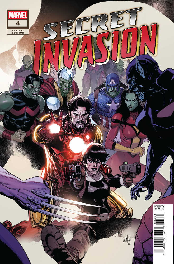 Secret Invasion #4 (Of 5) Yu Variant - The Fourth Place