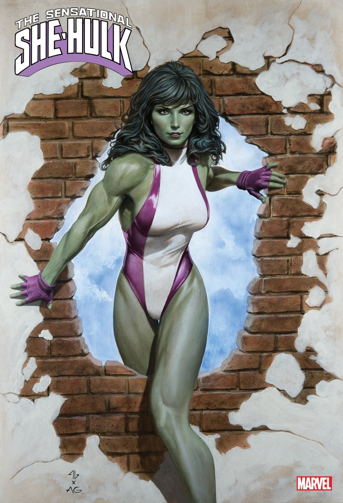 Sensational She-Hulk 1 Adi Granov Homage Variant - The Fourth Place