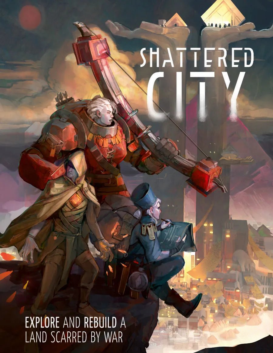 Shattered City RPG (Hardcover) - The Fourth Place