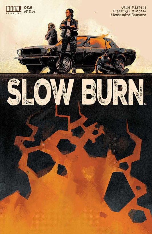 Slow Burn #1 (Of 5) Cover A Taylor - The Fourth Place