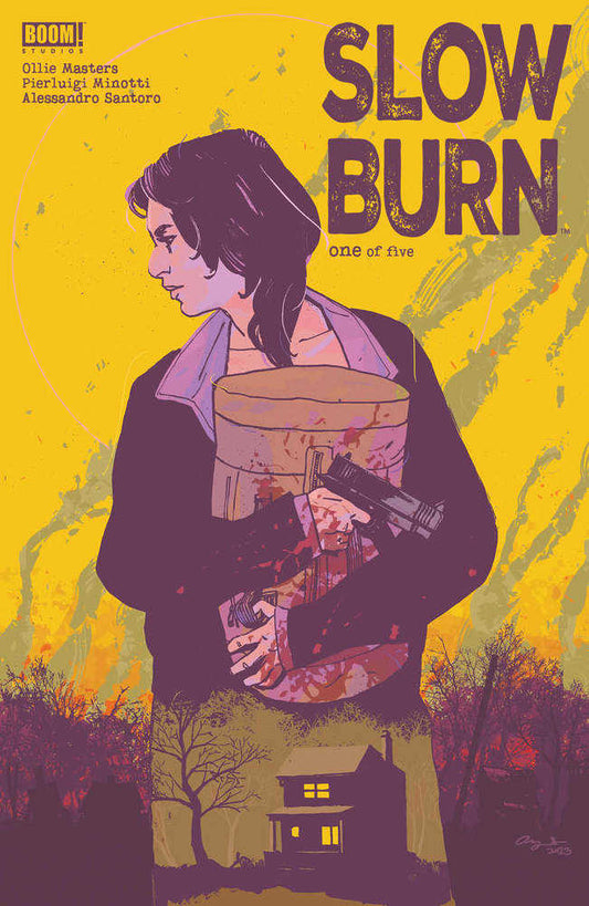 Slow Burn #1 (Of 5) Cover B Variant Azaceta - The Fourth Place