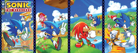 Sonic The Hedgehog #1 5TH Anniversary Edition Cover A Hesse - The Fourth Place