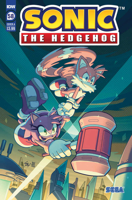 Sonic The Hedgehog #58 Cover A Yardley - The Fourth Place