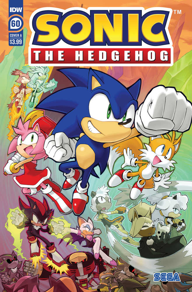 Sonic The Hedgehog #60 Cover A Hammerstrom - The Fourth Place