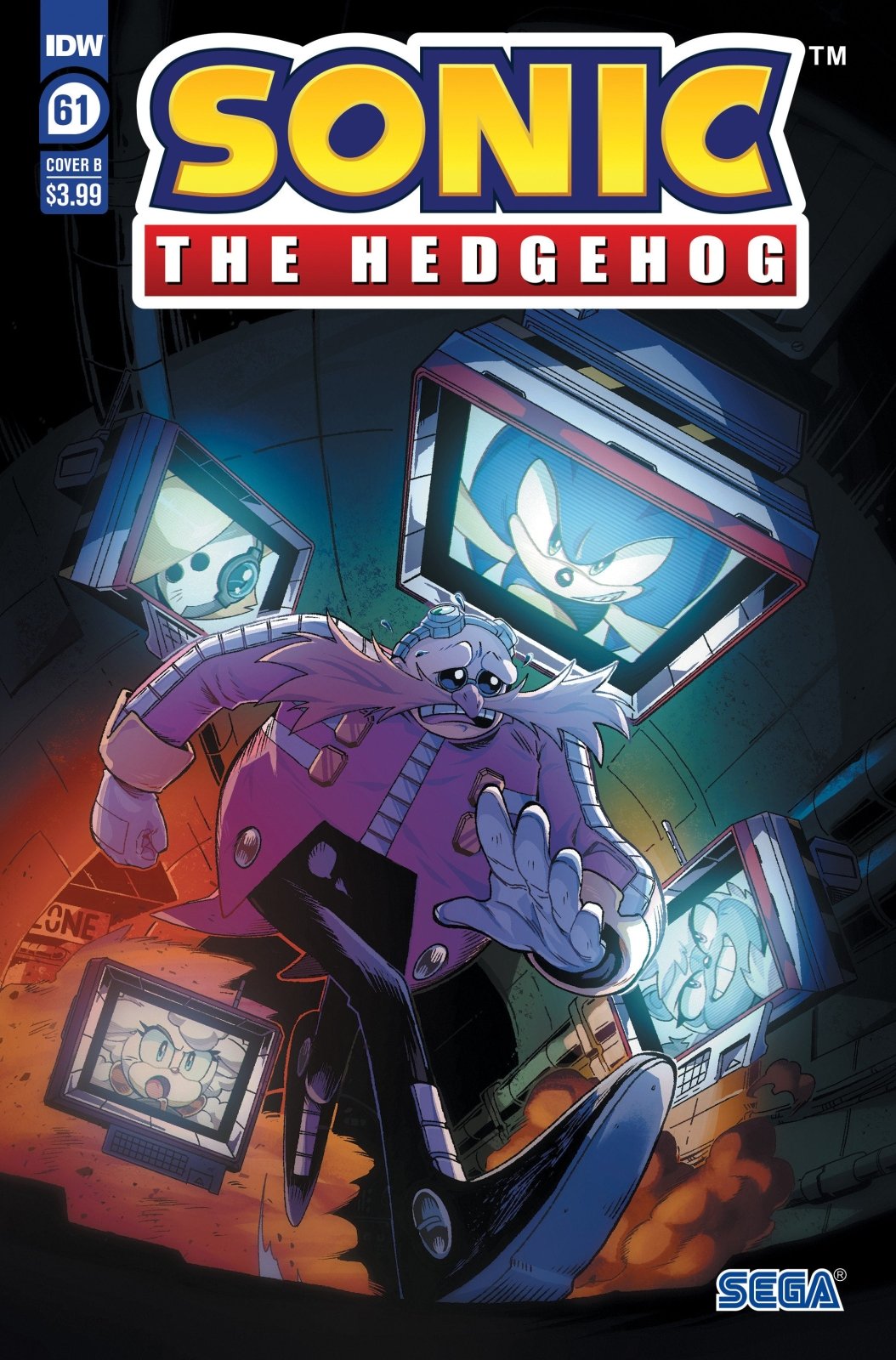 Sonic The Hedgehog #61 Variant B (Arq) - The Fourth Place