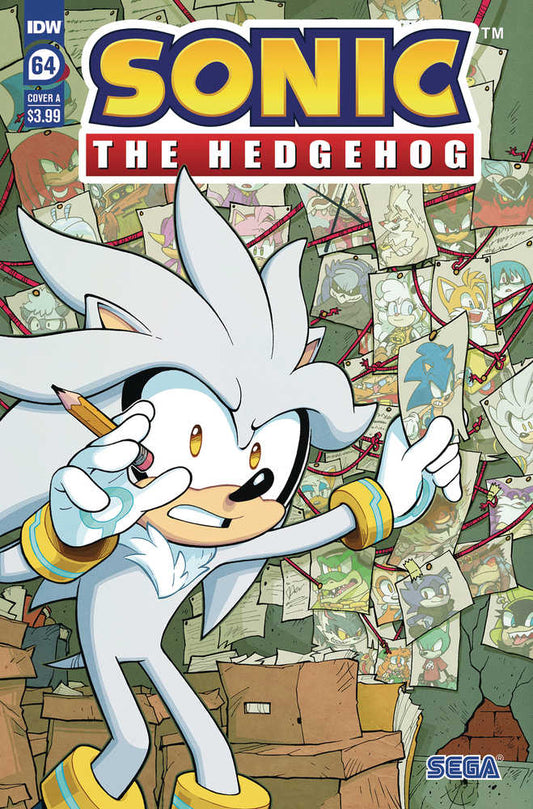 Sonic The Hedgehog #64 Cover A Lawrence - The Fourth Place