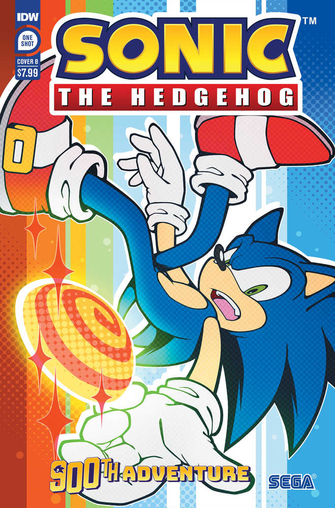 Sonic The Hedgehogs 900th Adventure Cover B Sega Of Japan - The Fourth Place