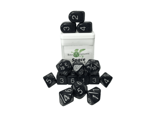 Space Dust - 15 dice set (with Arch’d4™) - The Fourth Place