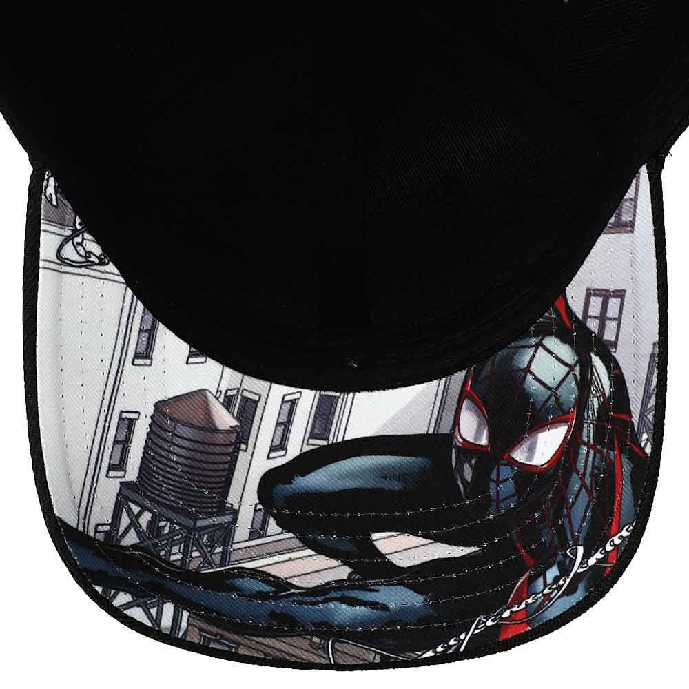 Spider-Man: Miles Morales pre-curved bill snapback (Across the Spider-Verse) - The Fourth Place